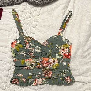 Floral crop tank